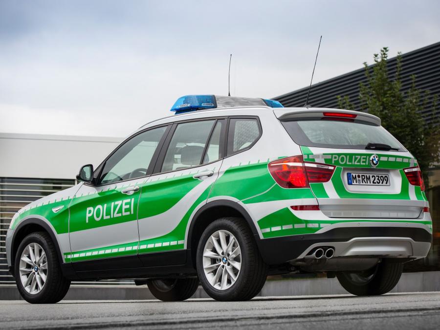  BMW X3 xDrive20d Landespolizei FuStW (F25) 2014 года  (фото 2 из 9)